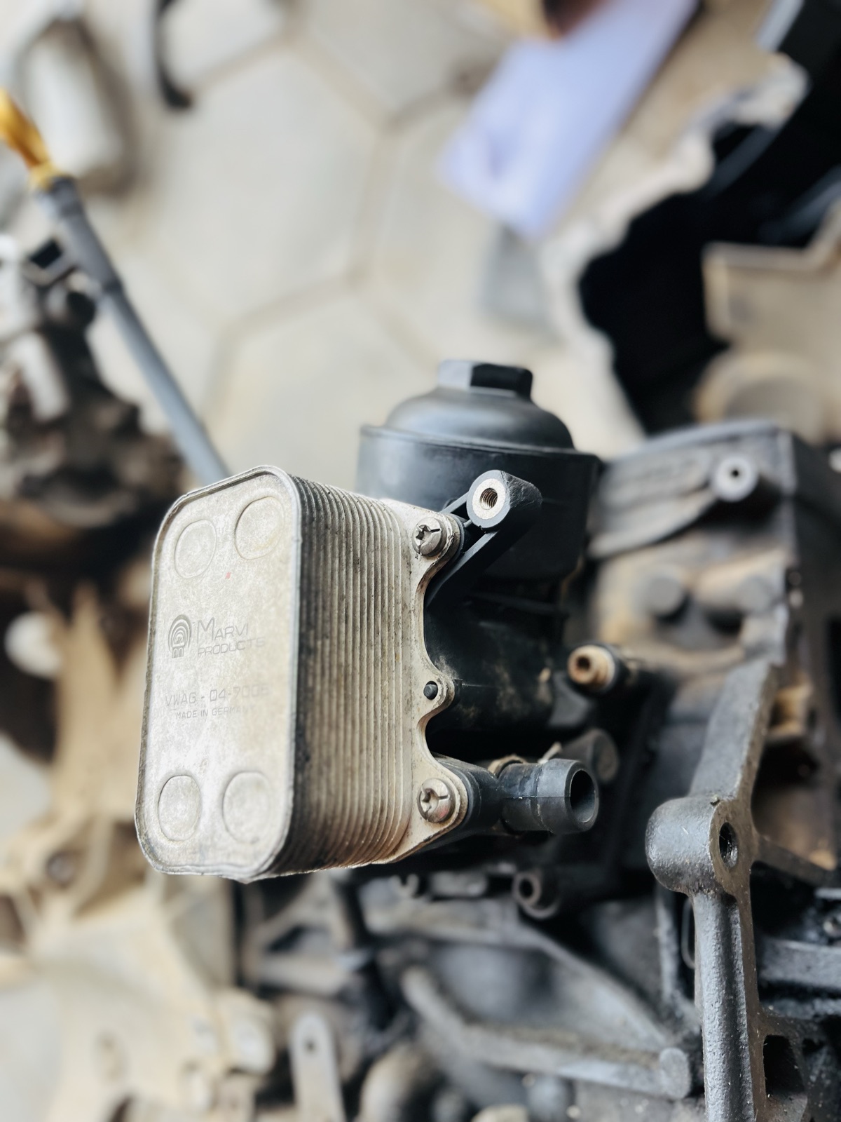 Vento 1.5 oil cooler