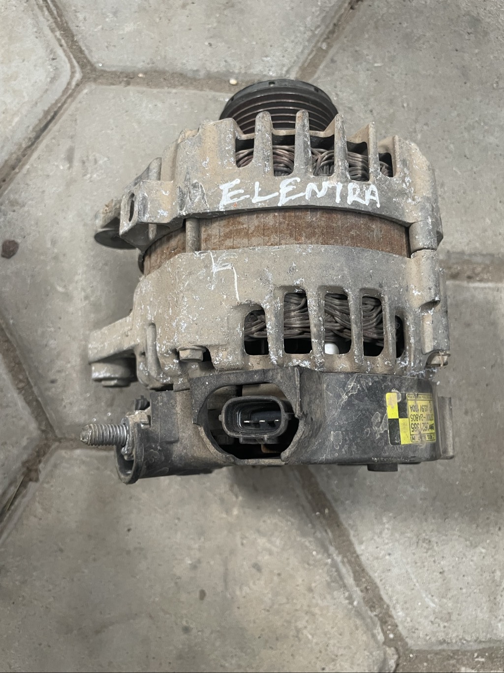 Elantra diesel alternator