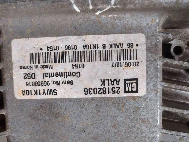 Chevrolet Beat Petrol Control Unit (ECU)