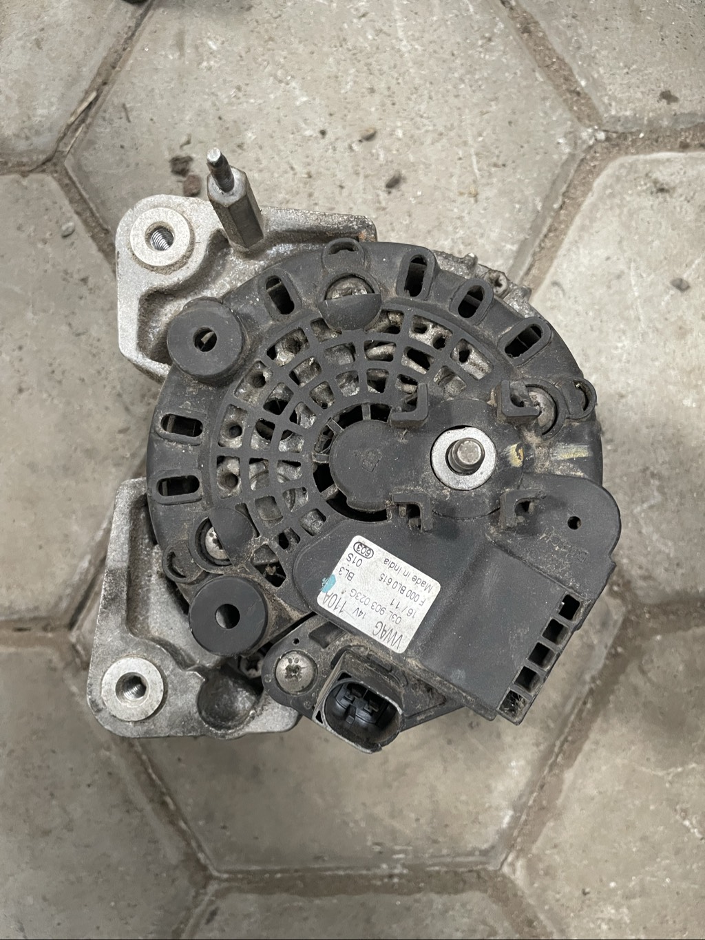 Vento/Polo/Rapid/alternator