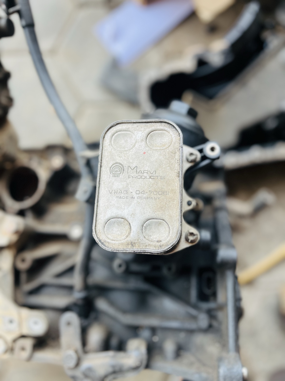 Vento 1.5 oil cooler